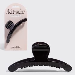 Black Arched Claw Clip - Large